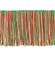 10 Yards of 4" Multicolor Chainette Fringe Trim | 10 yard cut